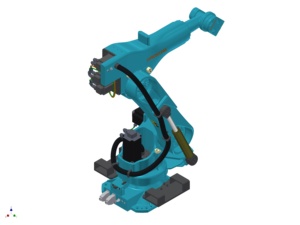 SYB25210A Brazo Robótico Industrial de 6 Ejes con Capacidad de Carga de 210 kg y Alcance de 2500 mm para Soldadura por Puntos y Automatización de Fábrica - Product Image 2