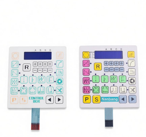 <span class=keywords><strong>Tastiera</strong></span> a Membrana in PVC Personalizzata Secondo i Disegni del Cliente con Stampa Serigrafica ad Alta Definizione e Pulsanti Resilienti - Product Image 1