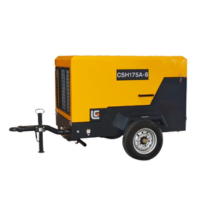 Compresor de Aire de Tornillo Rotatorio Portátil Refrigerado por Aire de 5M3, Marca Liugong CSH175A-8 - Product Image 1