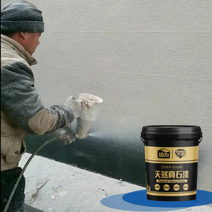 Waterproof Washable Stone <b>Paint</b> Floor <b>Coating</b>, Wear-resistant, Used for Exterior Acrylic Resin Liquid Stone <b>Paint</b> - Product Image 1