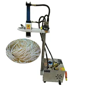 Máquina Eléctrica semiautomática para hacer pasta, máquina eléctrica multifunción para espettis de fideos, pequeña