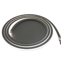 Tube LED en silicone flexible pour bande LED 8-10mm lumière néon IP65 étanche clip facile sur le profil LED en silicone lueur avant