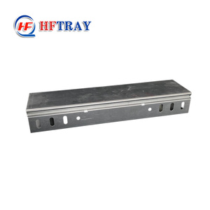 Goulotte de câblage industrielle robuste en acier inoxydable SS304 de haute qualité, résistante à la corrosion, pour intérieur et extérieur, avec couvercle - Product Image 2