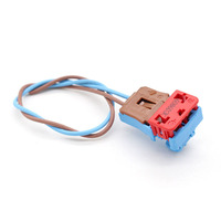 Connecteur Automobile AMP TE Connectivity 2 Broches pour Renault (2 Bornes) - Références 1801425-1 et 0-1801427-1 C