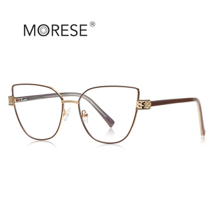MORESE Mode <span class=keywords><strong>Lunettes</strong></span> 3138 <span class=keywords><strong>Papillon</strong></span> Cadre Métal <span class=keywords><strong>Lunettes</strong></span> Lecture <span class=keywords><strong>Lunettes</strong></span> Femmes - Product Image 6