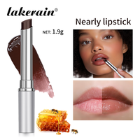 Échantillon Gratuit OEM Lakerain – Baume à Lèvres Hydratant en Tube, Vente en Gros Usine, Logo Personnalisé, Vitamine E, Cire d'Abeille, Miel, Rouge à Lèvres