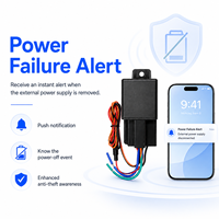 Rastreador GPS 4G con Relé, Corte Remoto de Combustible, Seguimiento de Vehículos en Tiempo Real, Alarma de Geocerca, Dispositivo Antirrobo para Flotas