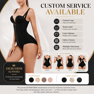 Body Moldeador de Mujer Transpirable de Ganchillo con Busto Abierto, Corsé Reductor con Tirantes Ajustables, Control Abdominal y Antibacteriano - Product Image 3