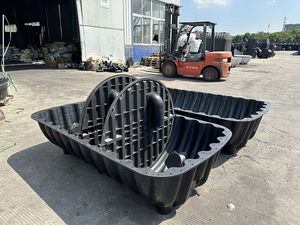 En stock – Citerne <span class=keywords><strong>septique</strong></span> noire en PE, réservoir souterrain pour eaux usées, système de traitement des eaux usées pour maison, villa, ferme - Product Image 3