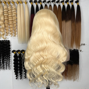 Beauty Supplies 13X4 4X4 HD Ren Phía Trước Tóc Giả Ngắn Trong Suốt Ren Phía Trước Tóc Giả 613 Tóc Giả Tóc Con Người Thụy Sĩ Ren Giá Bán Buôn - Product Image 6