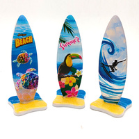 Mini planches de surf décoratives en résine, souvenirs de plage imprimés sur mesure
