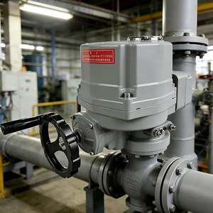 Actuador de Válvula Motorizado Eléctrico de Cuarto de Vuelta con Clasificación Exd <span class=keywords><strong>II</strong></span> BT4 para Entornos Peligrosos - Product Image 3
