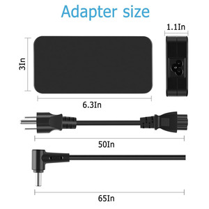 19.5V 6.32A 120W ที่ชาร์จ <span class=keywords><strong>PA</strong></span>-<span class=keywords><strong>1121</strong></span>-<span class=keywords><strong>28</strong></span> A15-120P1A <span class=keywords><strong>AC</strong></span> สำหรับ <span class=keywords><strong>ASUS</strong></span> ROG FX504 FX53VD N56J N56VM N750 N56VZ - Product Image 5