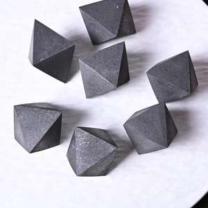 Pirámide de Shungita Premium, Adorno de Mineral Natural Tallado, Protección EMF, Sanación Reiki, Equilibrio de Chakras, Tendencia de Moda - Product Image 2