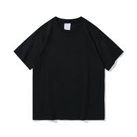Camiseta de Algodón 100% de Alta Calidad, Tejido Grueso, Lisa, para Hombre, Personalizada con Serigrafía, Corte Regular, Gráfico Grueso