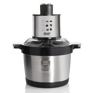 RAF 6L Yam Pounder Fufu Máquina para golpear alimentos <span class=keywords><strong>de</strong></span> acero inoxidable comercial Picadora <span class=keywords><strong>de</strong></span> carne eléctrica con mango - Product Image 2