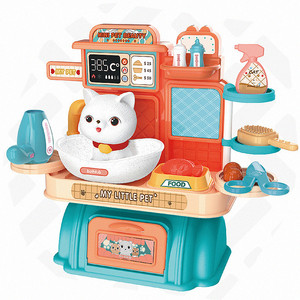 Juego de 21 Piezas de Juguetes de Cocina para Niños, Juego de Imitación de Comida, Ollas y Sartenes - Product Image 1