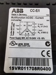 CC-E/I 电流转换器 1SVR011708R040WBR0 全新原装现货 工业自动化 PAC 专用 PLC 编程 - Product Image 3