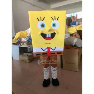 Deniz hayvan maskot peluş oyuncak koleksiyonu sünger bebek maskot yetişkin performans maskot kostüm