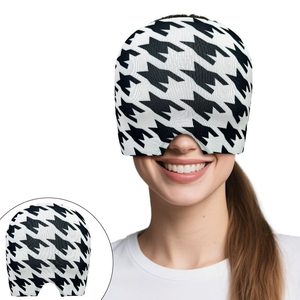 Compresse de glace réutilisable anti-migraine et anti-tension <span class=keywords><strong>pour</strong></span> les maux de tête, bonnet de soulagement de la migraine sans odeur, bonnet rafraîchissant <span class=keywords><strong>pour</strong></span> hommes et femmes - Product Image 2