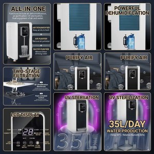 Générateur d'<span class=keywords><strong>eau</strong></span> atmosphérique 35L/jour, machine à <span class=keywords><strong>eau</strong></span> de comptoir, distributeur d'<span class=keywords><strong>eau</strong></span> <span class=keywords><strong>potable</strong></span> pour la maison et le bureau - Product Image 5
