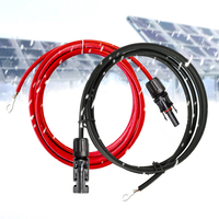 Câble d'extension solaire XLPE 4 mm IP68 0,6/1 KV CC pour centrale électrique avec connecteur solaire PV