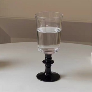 Verres à pied hauts en verre borosilicate de style français, verres à <span class=keywords><strong>champagne</strong></span> et à vin vintage - Product Image 3