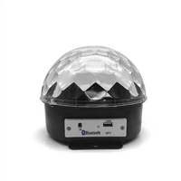 Coloré rotatif cristal Disco LED Laser boule magique lumières de scène pour Bluetooth télécommande faisceau projecteur grande magie pour