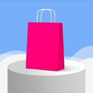 Sacs en papier kraft blancs biodégradables et réutilisables, sur mesure, pour la vente en gros à bas prix, respectueux de l'environnement, pour les plats à emporter - Product Image 4