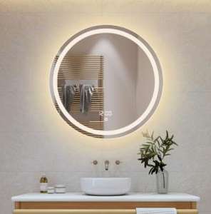 Tocador de alta calidad <span class=keywords><strong>Prima</strong></span>, tocador de baño para adultos montado en la pared independiente personalizado con espejo de lavabo de tocador con luces - Product Image 3