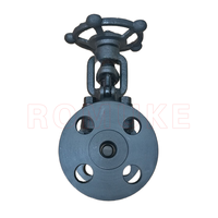 Katup Gerbang Manual Flens Baja Tempa Standar Z41H/Y-150LB API