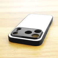 Coque de téléphone portable vierge personnalisable en TPU 2D pour sublimation, impression par transfert thermique, protection pour iPhone 17 16 15 14 Pro Max
