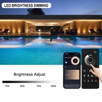 Controlador de Iluminación LED Aipin C321Z IP20 de 4 Zonas con Dimmer PWM, Sincronización en Grupo Tuya Smart Mesh, Alcance Interior de 30M, DC5-24V, 360W