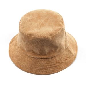High-Quality Corduroy <b>Bucket</b> Cotton Twill <b>Reversible</b> Fisherman <b>Hat</b> for Athletic and Every Day Wear Promotion Gift - Product Image 1