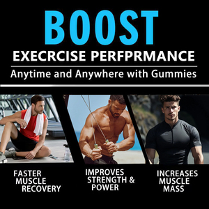 Hot bán 3000mg Creatine Monohydrate Creatine Gummies với multimineral gummies bổ sung để tăng sức mạnh cơ bắp - Product Image 4