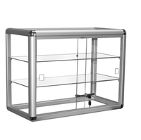 Étagères professionnelles transparentes, idéales pour armoire de téléphone portable, porte ouverte, vitrine, affichage de la vision complète