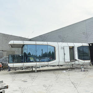 Base de camping en site touristique, villa, chambre d'hôtes de style influenceur, chambre en conteneur avec vue panoramique, maison bulle étoilée, capsule spatiale - Product Image 2