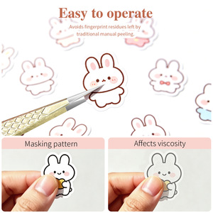 Pince à cils de précision transfrontalière professionnelle pour pose d'extensions de cils, outil spécial pour salons de beauté et formateurs - Product Image 4