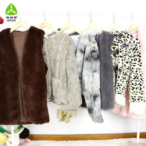 Winter <strong>Women'S</strong> <strong>Parkas</strong> <strong>Coats</strong> Hooded Fur Collar Thrift Store <strong>Uk</strong> Gracer Second Hand Bale Clothes - Product Image 4