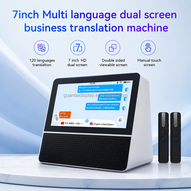Smart AI Portable Voice Translator 144-Language IPS Instant Offline/Online WiFi GPS 3G Dyslexia Learning IOS Operation System
