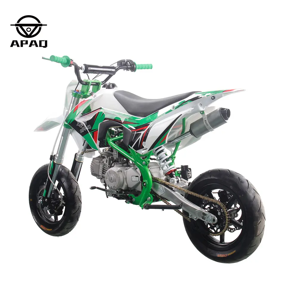스포츠 150cc 모타드 오토바이 4 행정 12/12 휠 가스 구동 먼지 자전거