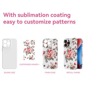 Subbank bán buôn 3D PC nhựa Full Edge chống sốc thăng hoa trống trường hợp điện thoại cho <span class=keywords><strong>iPhone</strong></span> 16 15 14 13 Pro Max 16e trường hợp điện thoại - Product Image 4