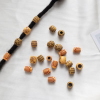 Perles pour Dreadlocks Accessoires de Tressage Décoration Bagues de Cheveux Manchettes LOCS