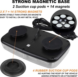 48 Led <span class=keywords><strong>Strobe</strong></span> thanh ánh sáng khả năng hiển thị cao khẩn cấp an toàn cảnh báo Roof Top <span class=keywords><strong>Lights</strong></span> đối với tuyết cày xe tải - Product Image 4