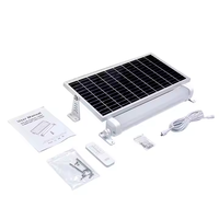 Kit d'éclairage LED Demax Solar Batten Light pour abri de voiture, station de bus, cour, jardin, paysage, extérieur/intérieur, étanche IP65