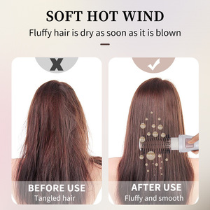 Lisseur de cheveux Dsp, peigne à air chaud 2 en 1, fer à friser automatique avec ions négatifs, doux pour les cheveux, utilisation à domicile - Product Image 2