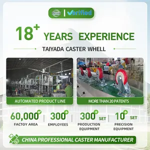 Caster Wheel Manufacturer Industrial Caster Wheel 1.5/2/2.5/3/4/5 Inch Stem Type For Trolley