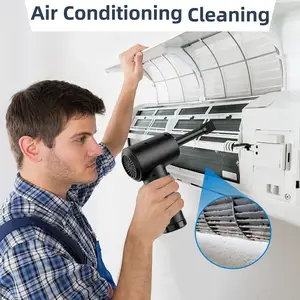 Portable Rechargeable Equipment Air Duster Wireless Air Duster Gun Cleans All Kinds Of Electronic Equipment Air Blower