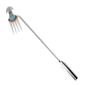 Autonomy Weed <b>Puller</b> 18cm Fork Blade Wood Handle Manual Root Remover Gardening <b>Tool</b> - Product Image 2
