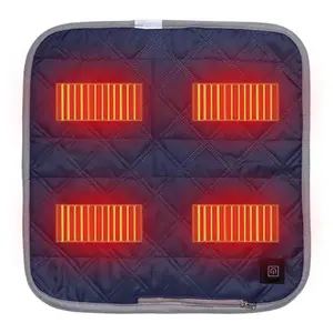 Calentador de silla USB de 5V, cojín de asiento eléctrico con calefacción, cojín suave, chaleco, calefacción, almohadilla calentadora de <span class=keywords><strong>ropa</strong></span>, suministros de <span class=keywords><strong>invierno</strong></span> <span class=keywords><strong>para</strong></span> el hogar y la Oficina - Product Image 1